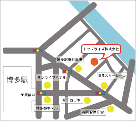 九州支店マップ