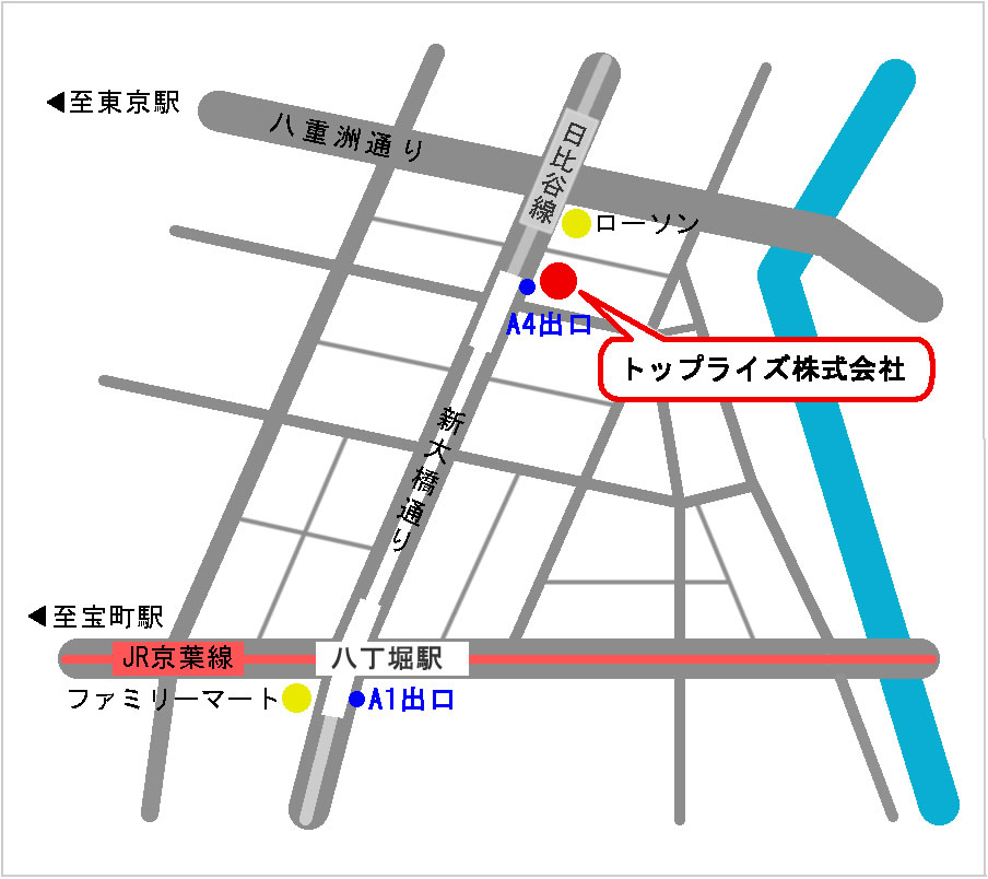 東京本社マップ